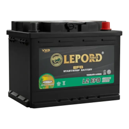 Bateria Lepord Efb Ln2 60ah Start Stop