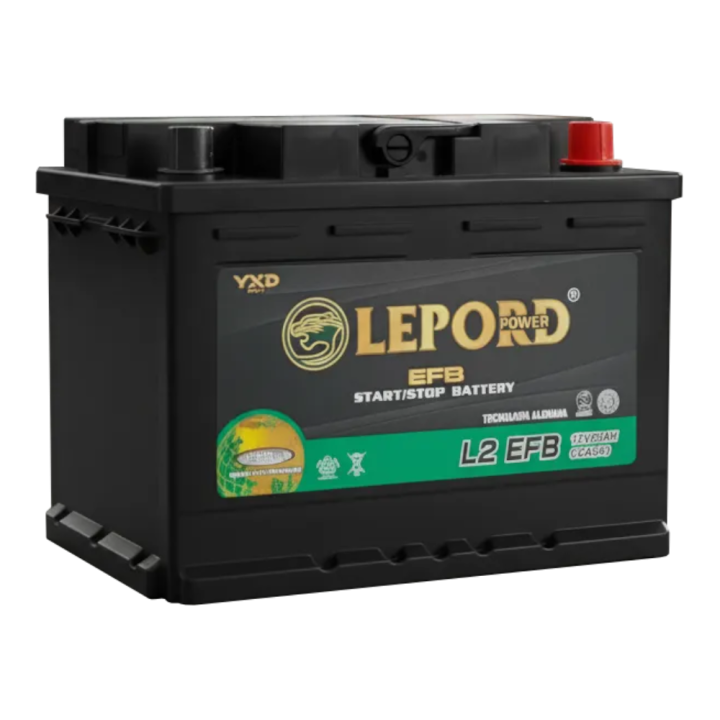 Bateria Lepord Efb Ln2 60ah Start Stop