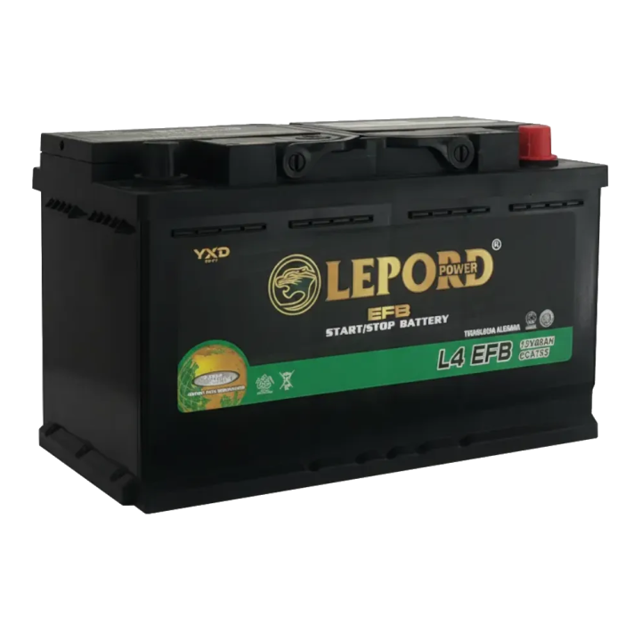 Bateria Lepord Efb Ln4 80ah Start Stop