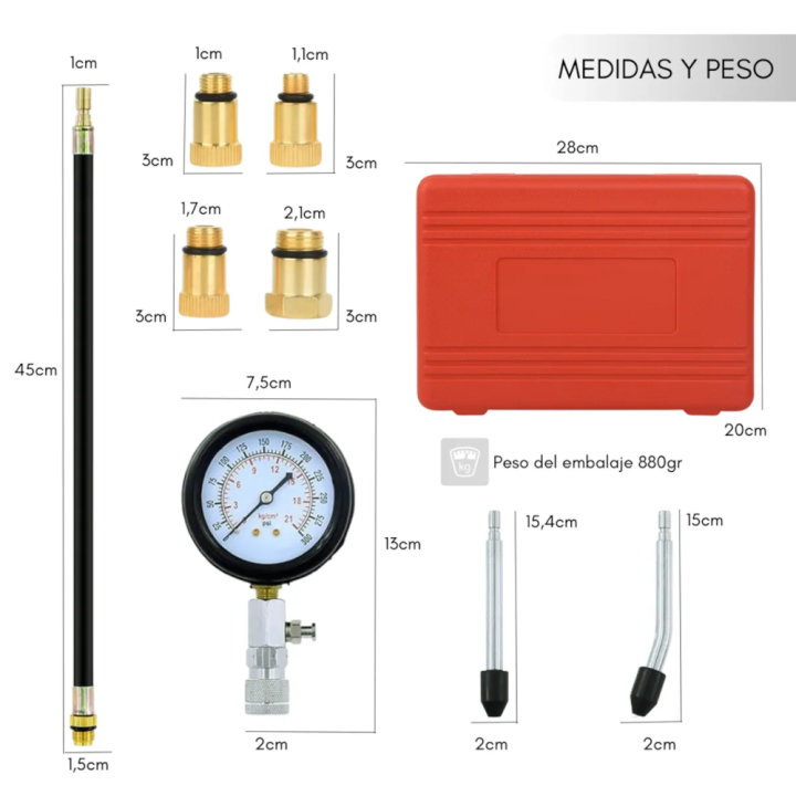 Medidor de Compresión MSP333 | Envío Gratis e Inmediato