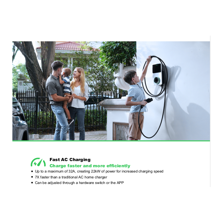 Cargador AUTEL para vehículos eléctricos Maxi Charger EU AC Wallbox 7