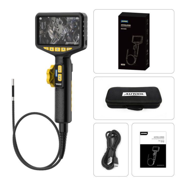 Boroscopio Automotriz 360° Autool Svb305 Cámara Endoscopio