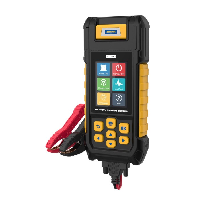 Probador Analizador Bateria 12v/24v 20 Con Impresora Bt760