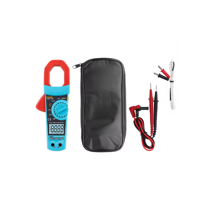Pinza Amperimétrica Digital AC DM600 de Alta Precisión con Rango Automático/Manual