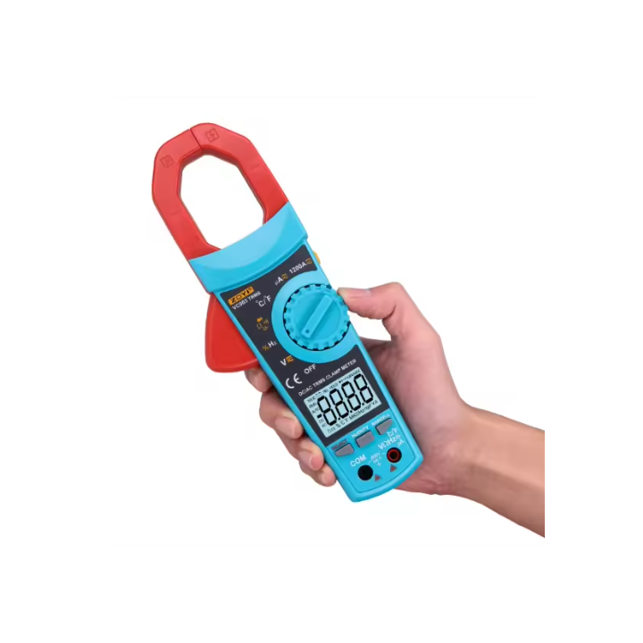 Pinza Amperimétrica Digital AC DM600 de Alta Precisión con Rango Automático/Manual