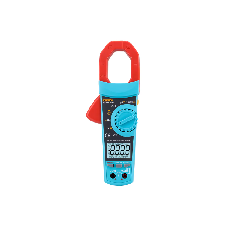 Pinza Amperimétrica Digital AC DM600 de Alta Precisión con Rango Automático/Manual