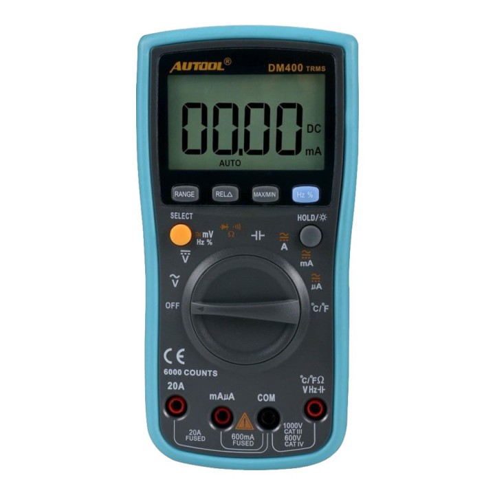 Multímetro Digital Autool Dm400