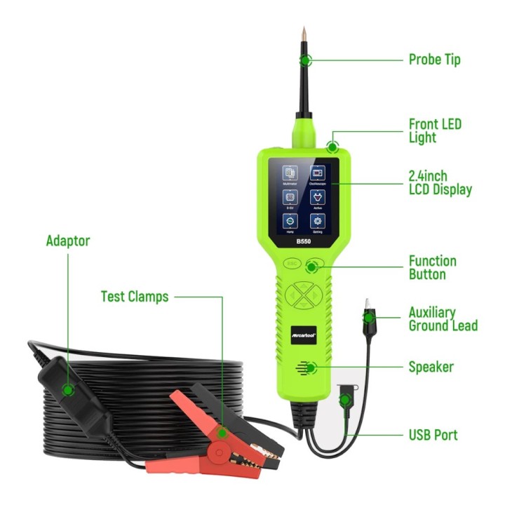 Punta Lógica Automotriz Autool B550