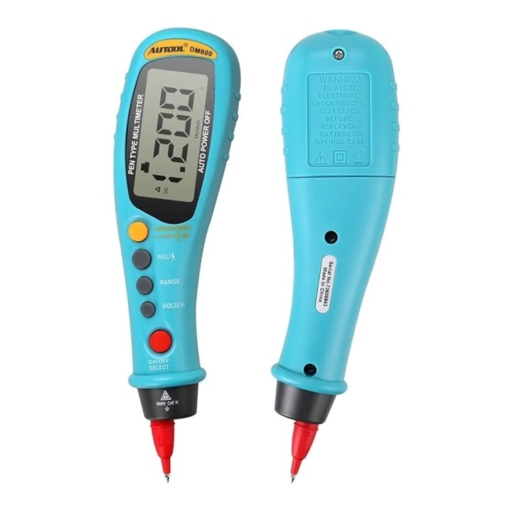 Multímetro Automotriz Autool Dm800