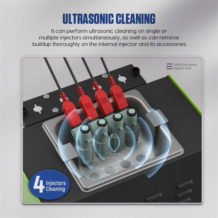 Limpiador/probador Inyectores Gdi / Efi Mrcartool V309