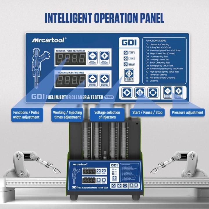 Limpiador/probador Inyectores Gdi / Efi Mrcartool V309